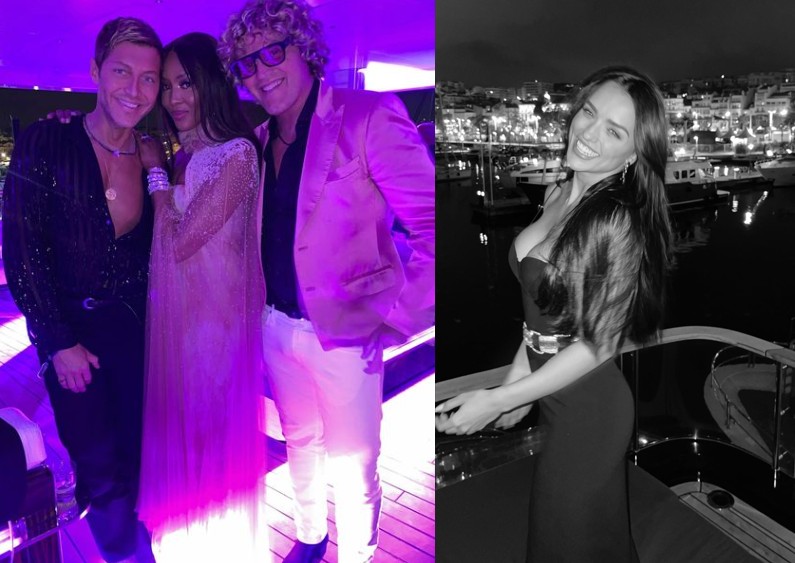 Em Cannes, Rafa Kalimann marca presença no aniversário de Naomi Campbell (Foto: Reprodução/ Instagram)