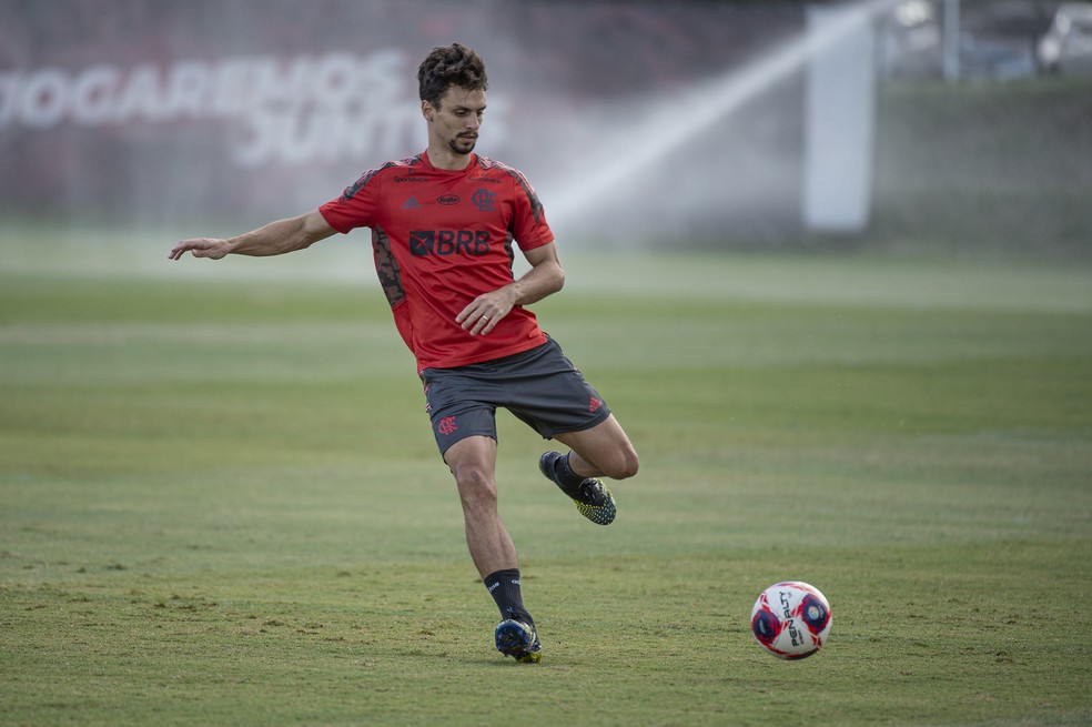Rodrigo Caio Flamengo — Foto: Alexandre Vidal / Flamengo