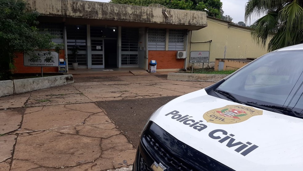 Delegacia de Polícia Civil de Santa Bárbara d'Oeste — Foto: Helen Sacconi/EPTV