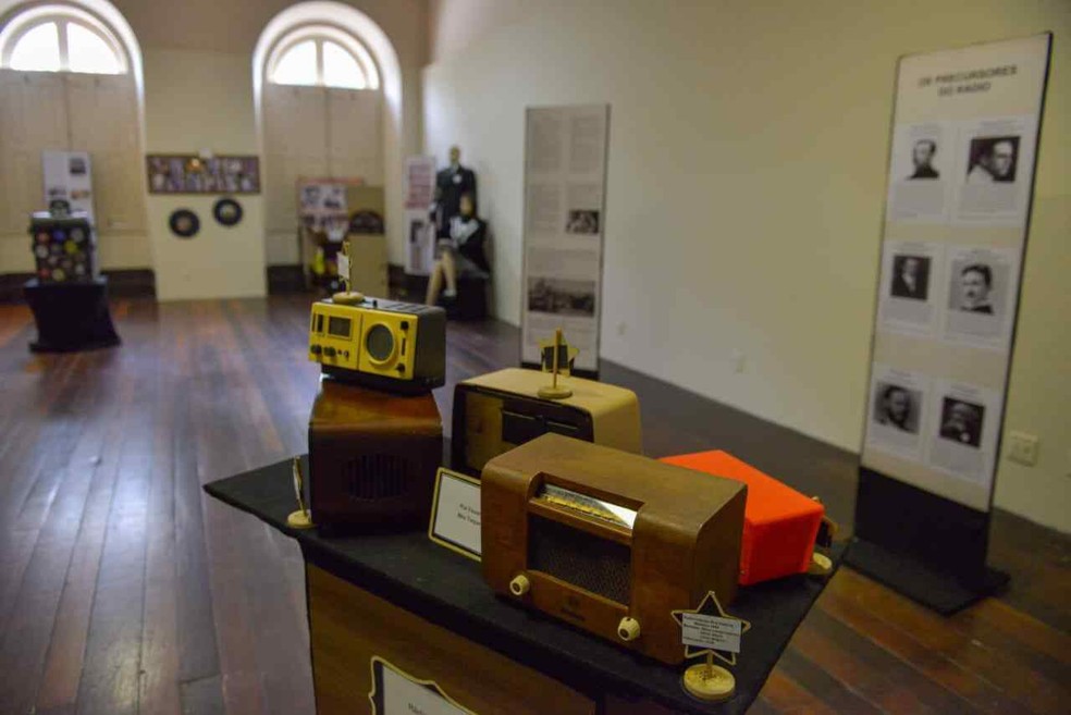 Exposição “Na Sintonia do Rádio”. — Foto: Divulgação