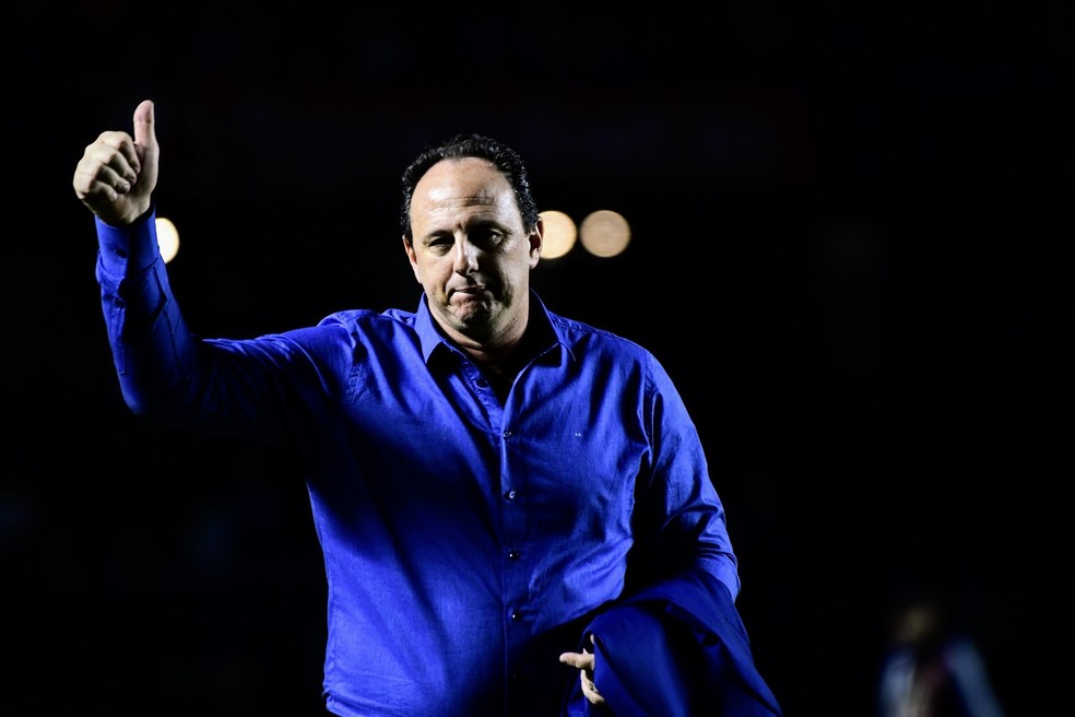 Rogério Ceni em São Paulo x Inter — Foto: Marcos Ribolli