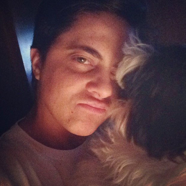 Thammy Miranda e o cãozinho Gucci (Foto: Reprodução/Instagram)