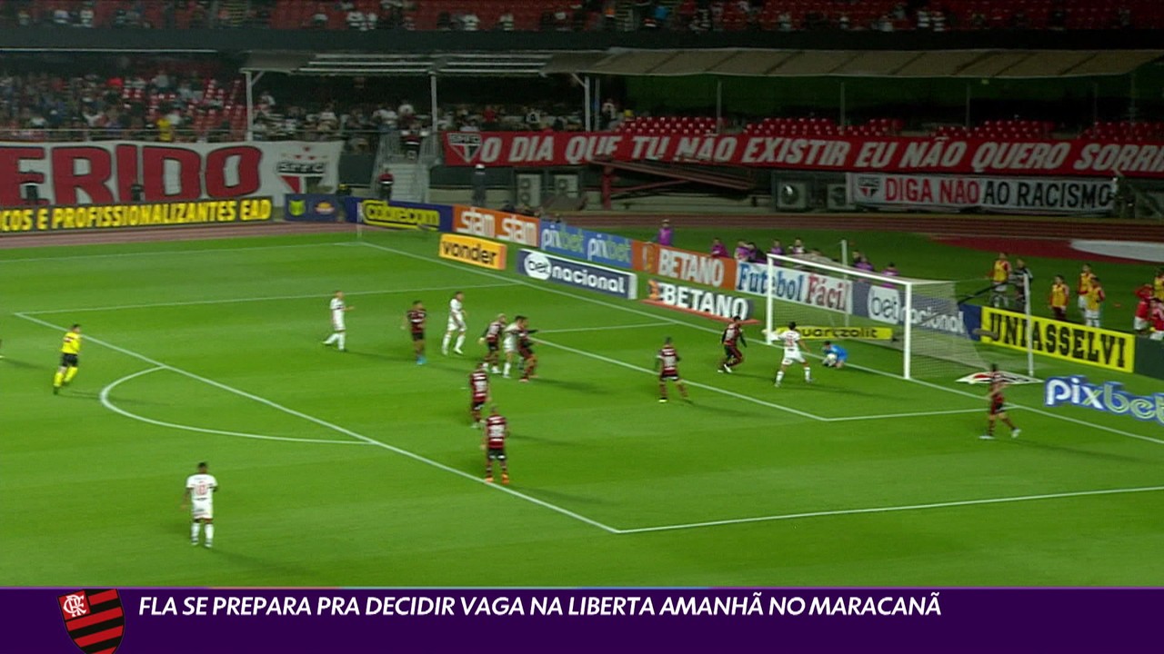 Flamengo se prepara para decidir vaga na Libertadores nesta ter&ccedil;a no Maracan&atilde;