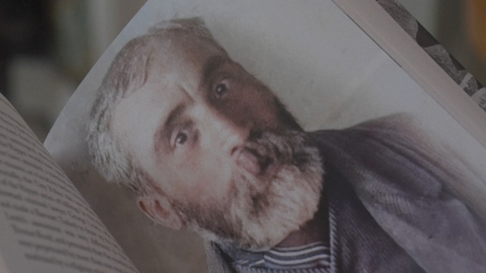 Foto em close de Hyam Hyams, um ex-fabricante de charutos que a autora Sarah Bax Horton acredita ser a verdadeira identidade de 'Jack, o Estripador' em seu livro 'One-Armed Jack: Uncovering the Real Jack' o Estripador' — Foto: AFP