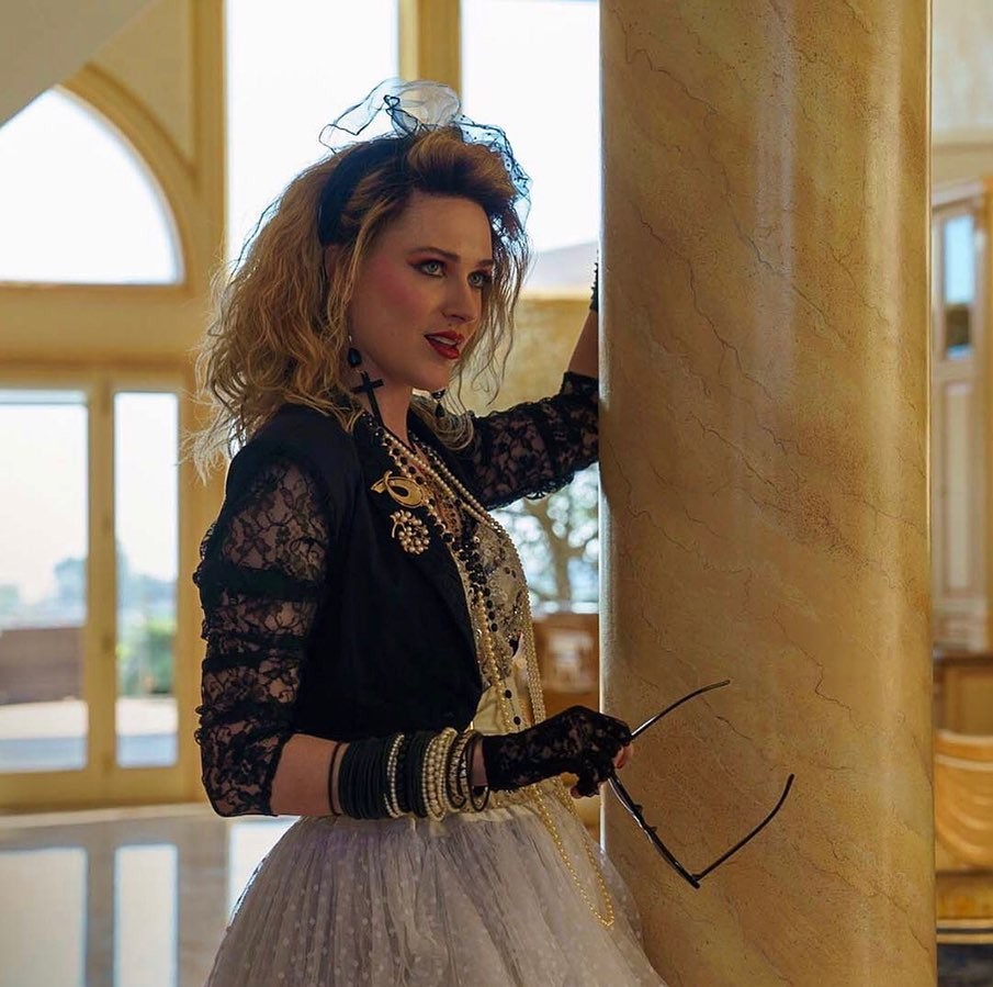 Evan Rachel interpretará Madonna nos anos 80 (Foto: Reprodução/Instagram)