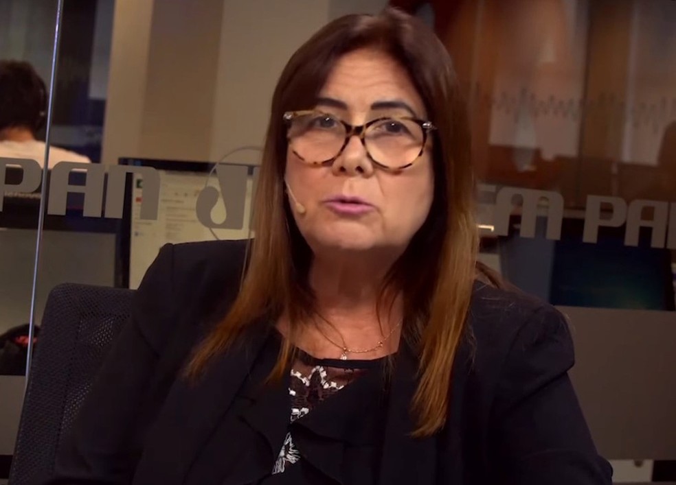 Tania Coelho dos Santos: “Foi traumática a história do mensalão, do petrolão e tudo que a Lava-Jato desnudou. E sem comentários sobre a gestão Bolsonaro” — Foto: Reprodução/Youtube