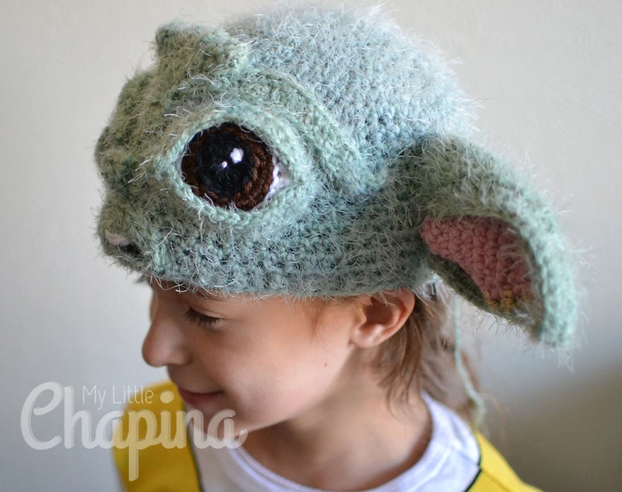Gorro de crochê do Baby Yoda (Foto: Reprodução)