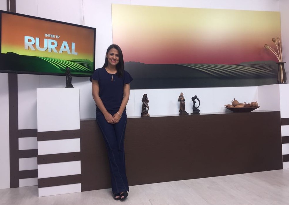 É uma grande responsabilidade', diz Natália sobre a apresentação do Inter  TV Rural | Inter TV MG | Rede Globo
