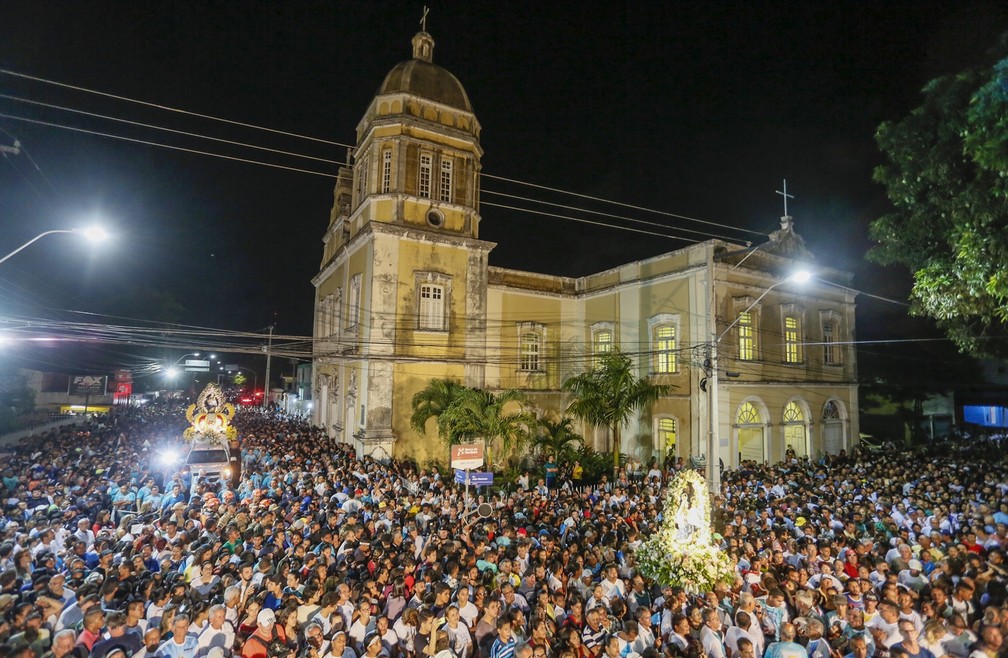 Fiéis caminham por cinco horas durante a 254ª Romaria da Penha, em João  Pessoa | Paraíba | G1