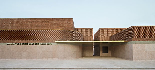 A fachada do Museu YSL, de Marrakech, que será inaugurado em outubro (Foto: Divulgação)