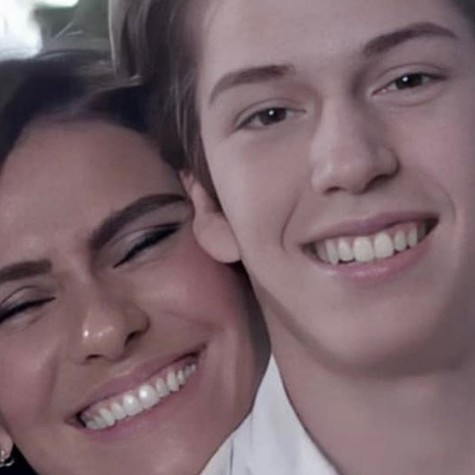 Giovanna Antonelli e o filho, Pietro (Foto: Reprodução/Instagram)