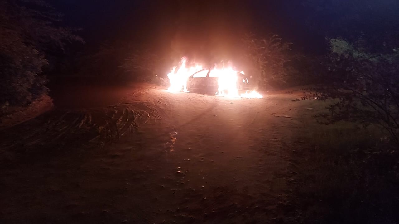 Homem põe fogo no próprio carro para dar 'golpe do seguro' e é preso em Mossoró, diz polícia