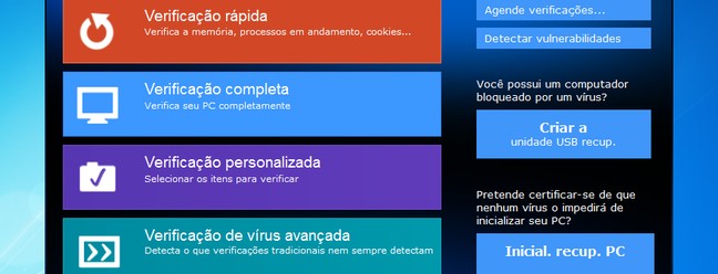 Panda Antivírus | Software | TechTudo