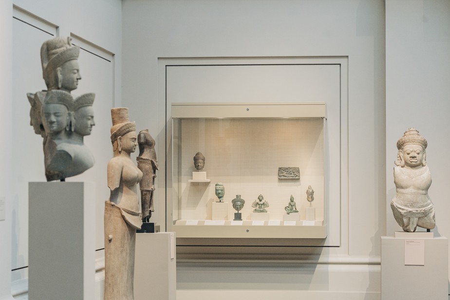Antiguidades na Galeria 249 do Metropolitan Museum of Art, em Manhattan, em 29 de julho de 2022