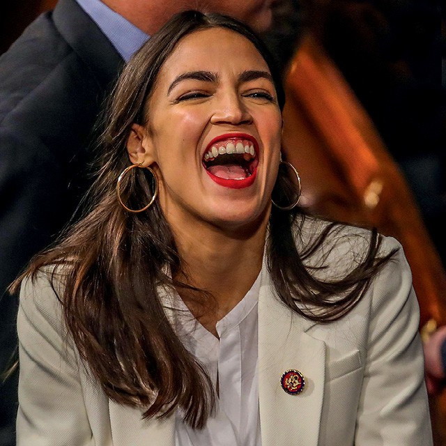 Alexandria Ocasio-Cortez - 29 anos, congressista democrata Formada em relações internacionais e em economia. Representa o distrito NY-14, que inclui parte do Bronx e do Queens, NY (Foto: Getty Images)