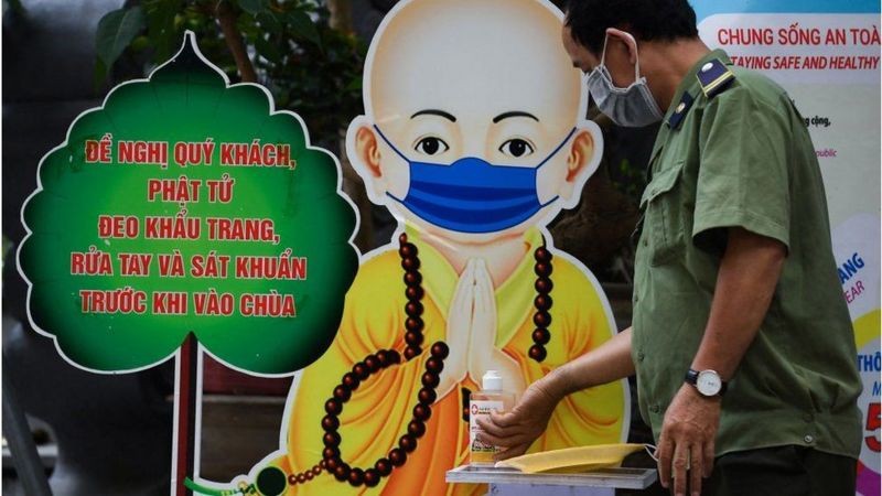 BBC- O Vietnã testará toda a população da cidade de Ho Chi Minh na tentativa de conter as infecções (Foto: Getty Images via BBC)