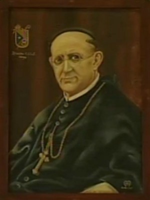 Retrato de Dom Athanazio (Foto: Reprodução/TV TEM)