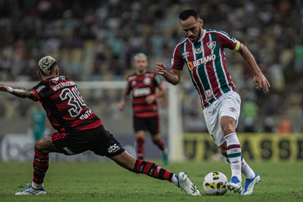 Yago Felipe atuando pelo Fluminense  — Foto: MARCELO GONÇALVES / FLUMINENSE FC