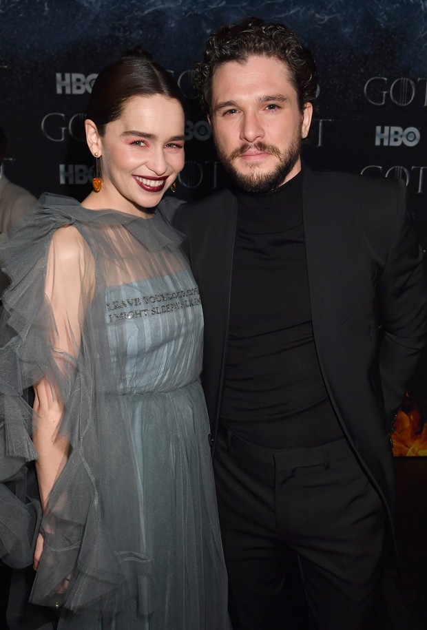 Emilia Clarke e Kit Harington (Foto: Getty Images)