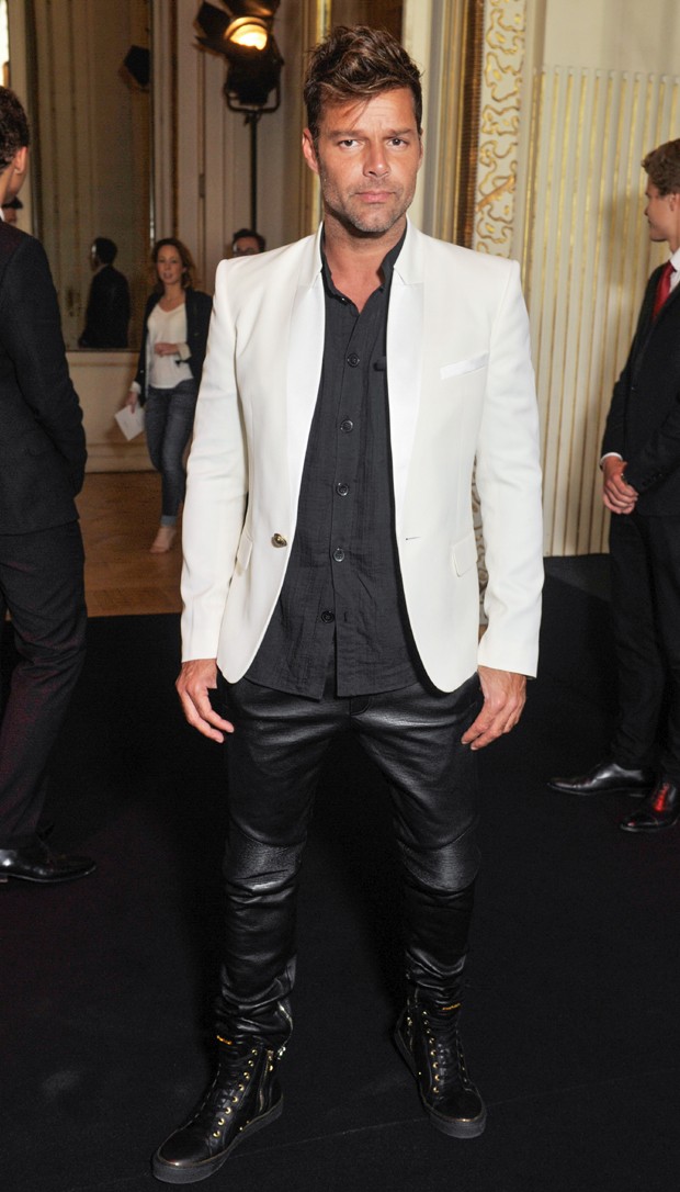 Ricky Martin: estilosão (Foto: Grosby Group)
