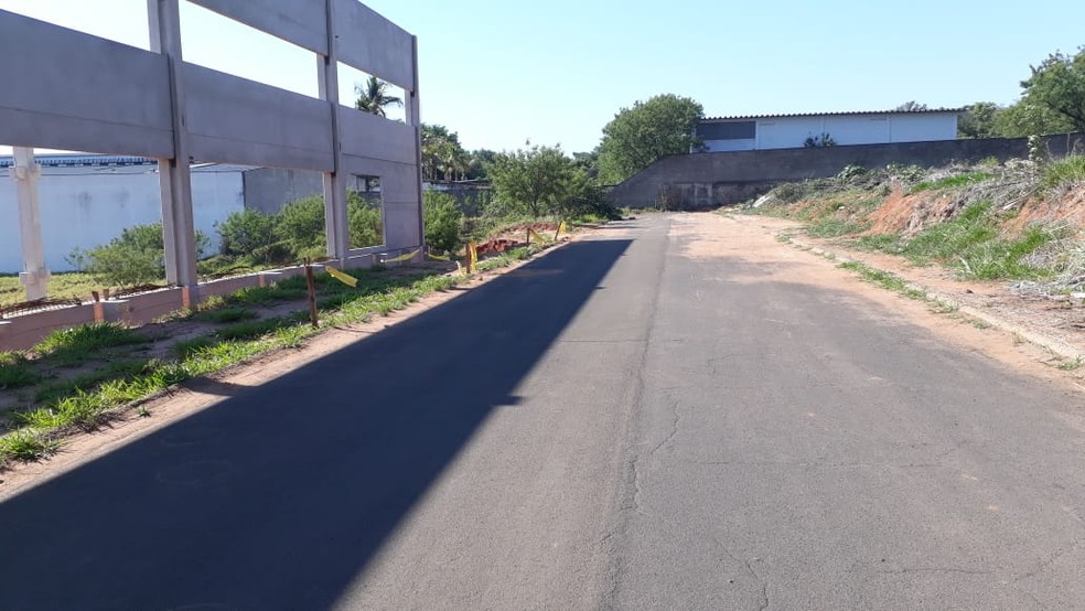Judoca foi achado morto em rua no Jardim Niceia, em Bauru — Foto: Romeu Neto/TV TEM