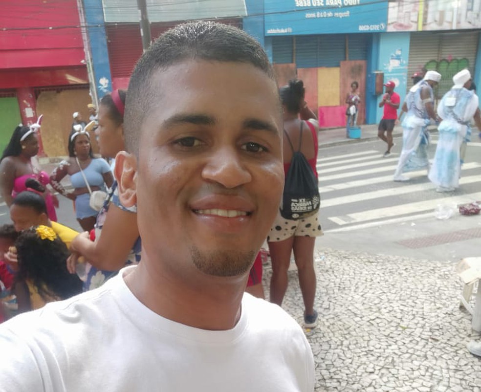 Motoboy morre após ser agredido com soco no rosto depois de acidente de trânsito em Salvador — Foto: Arquivo Pessoal