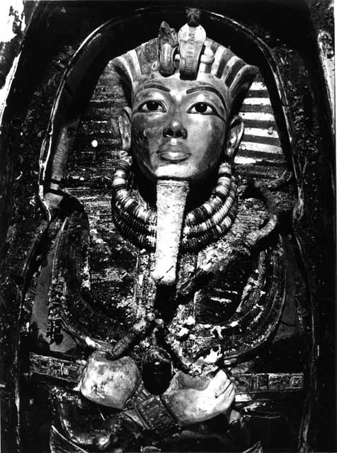 O túmulo de Tutancâmon (Foto: Reprodução/GriffithInstitute)