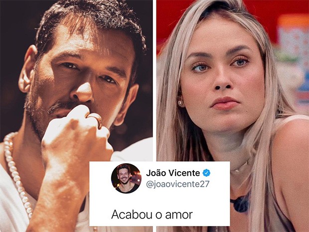 João Vicente sobre Sarah Andrade: "Acabou o amor" (Foto: Reprodução/ Instagram)