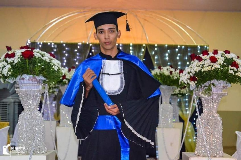 Estudante Gabriel Rodrigues Ribeiro, de 18 anos — Foto: Rhanya Monyque