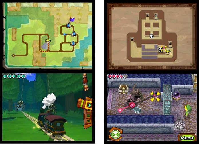 The Legend of Zelda: Spirit Tracks tem gráficos bonitos (Foto: Divulg