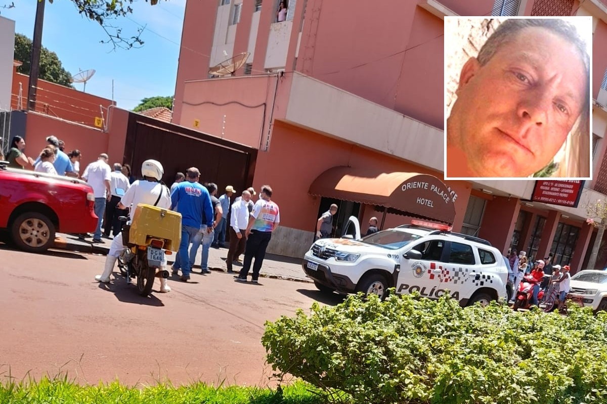 Suspeito de matar homem com 5 tiros em hotel é preso em Palmital 