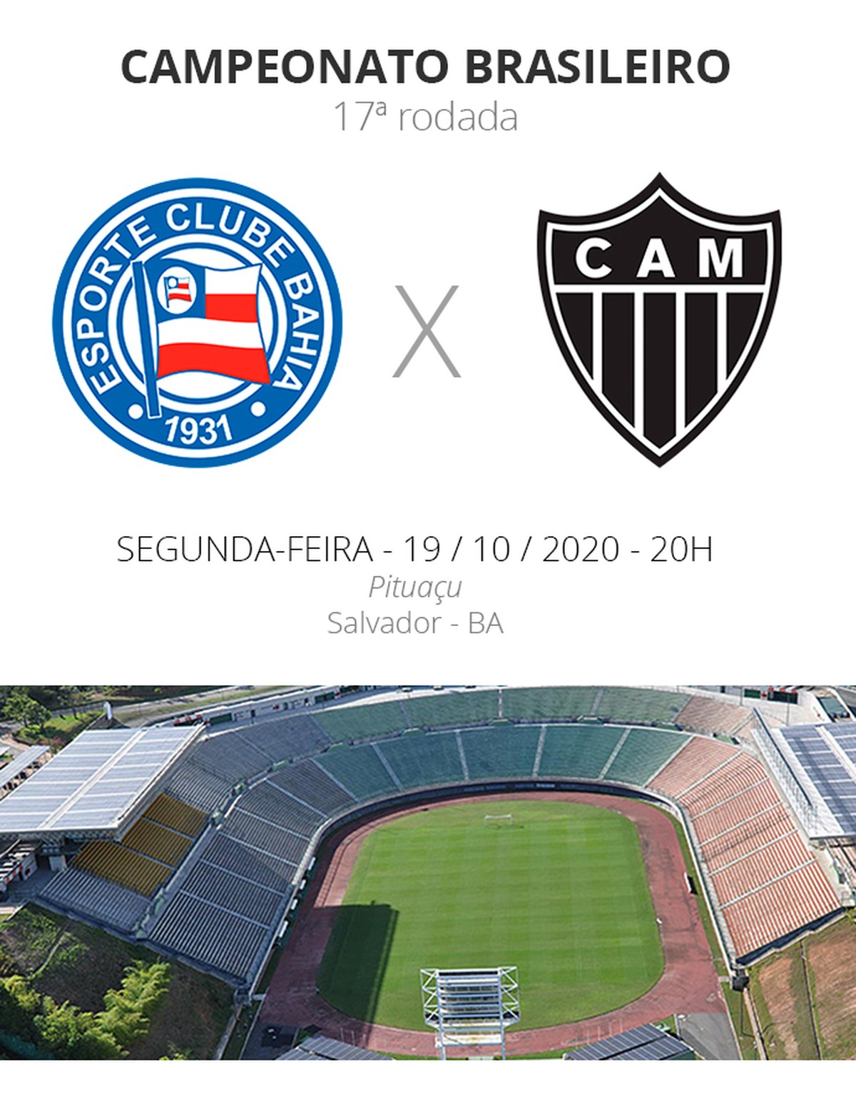 Bahia x Atlético-MG: veja onde assistir, escalações e ...