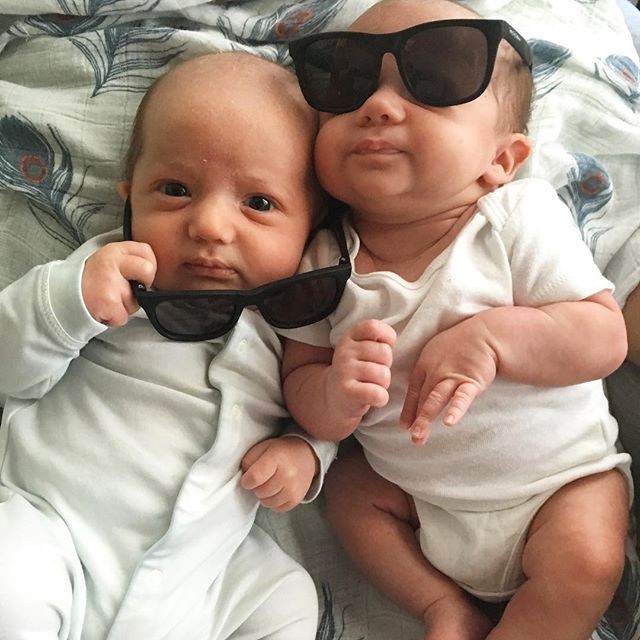 Os gêmeos (Foto: Reprodução/Instagram)