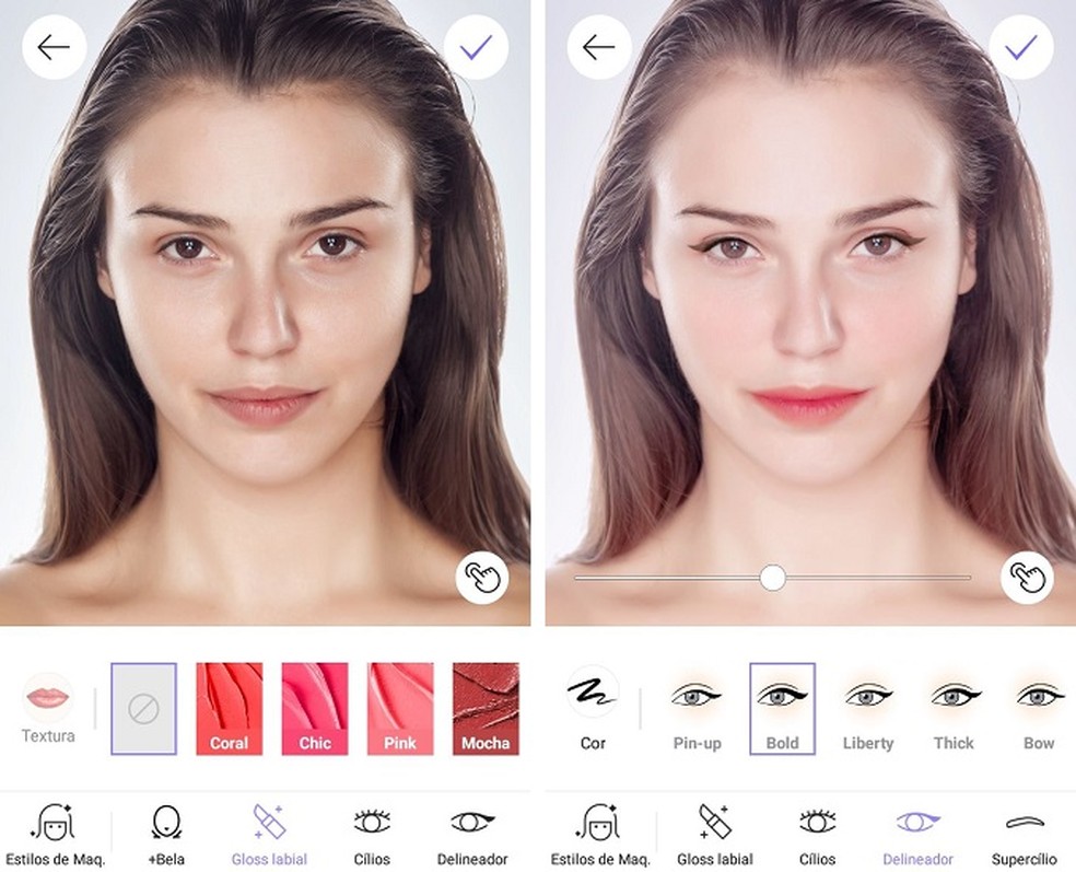 Aplicativo Para Diminuir O Nariz Nas Fotos Aplicativos De Beleza Veja Opcoes Para Ficar Mais Bonito A Na
