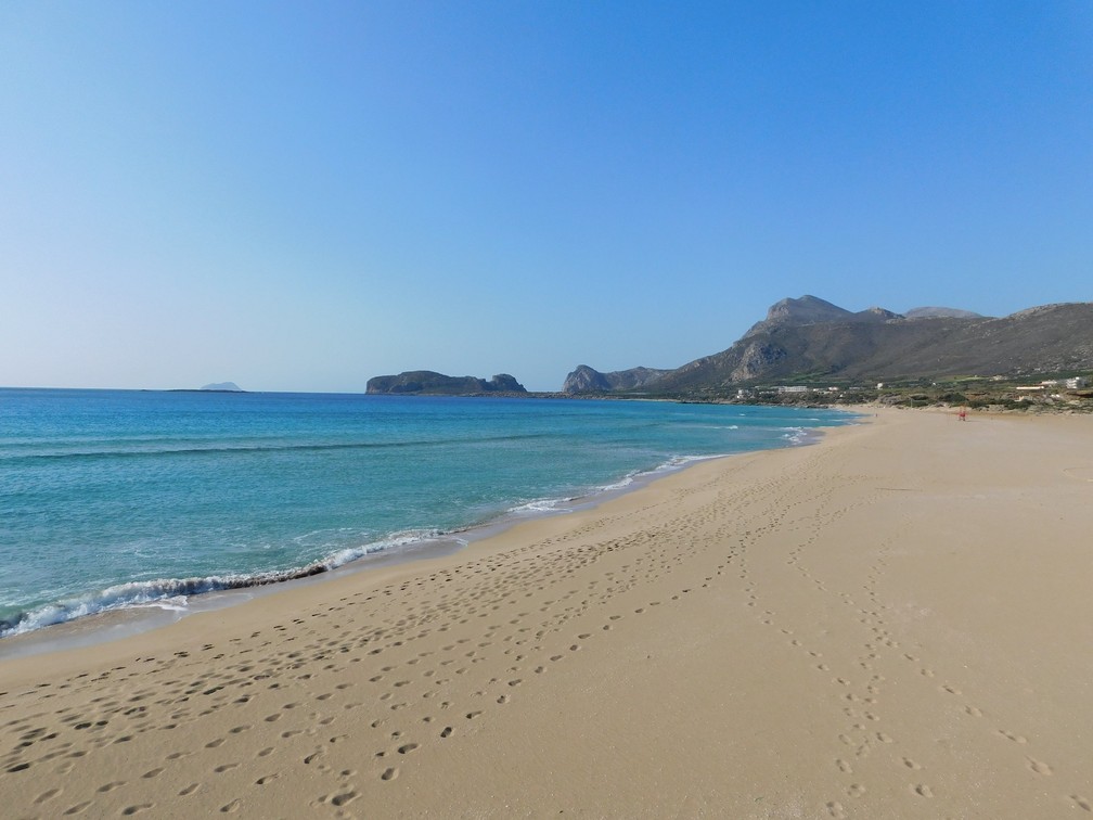 Falassarna Beach, na Grécia — Foto: Yanni Koutsomitis/Flickr/Creative Commons