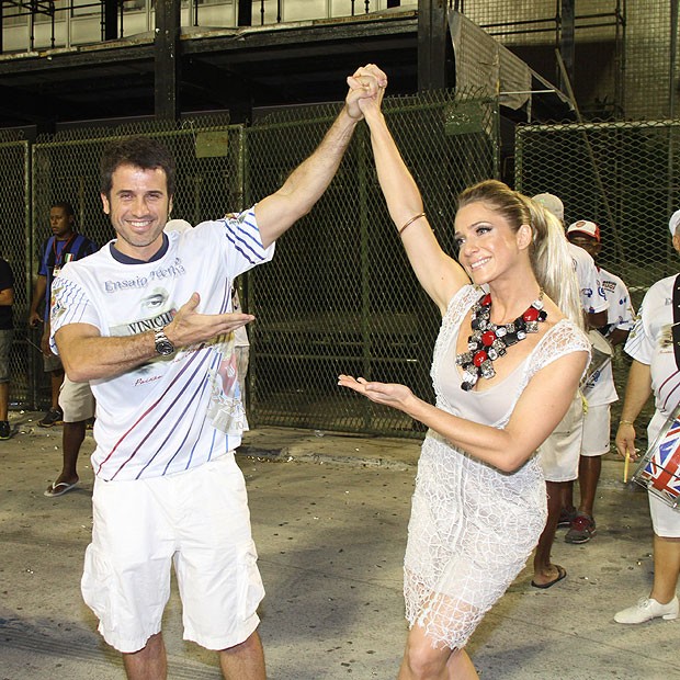 Eriberto Leão e Letícia Spiller (Foto: Thyago Andrade/Foto Rio News )
