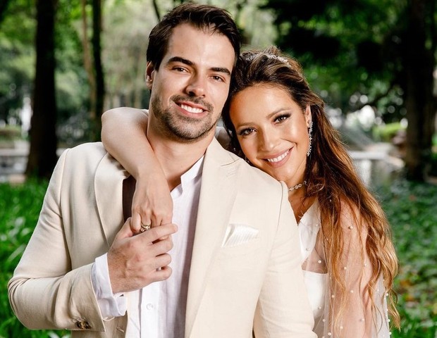 Casamento Renata Dominguez e Leandro Gléria (Foto: Reprodução/ Instagram/ Nadia Szajubok)