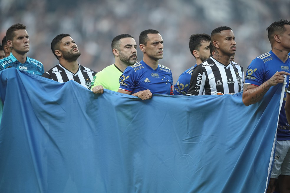 Igor Benevenuto, árbitro do clássico entre Atlético e Cruzeiro — Foto: Pedro Souza/Atlético