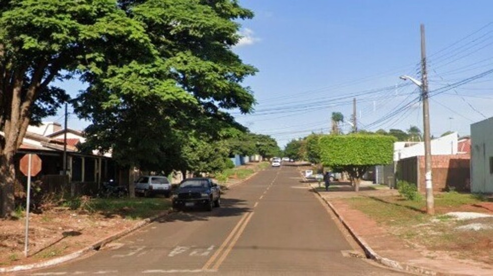 Caso ocorreu no bairro Manoel Taveira, em Campo Grande. — Foto: Reprodução/GoogleMaps