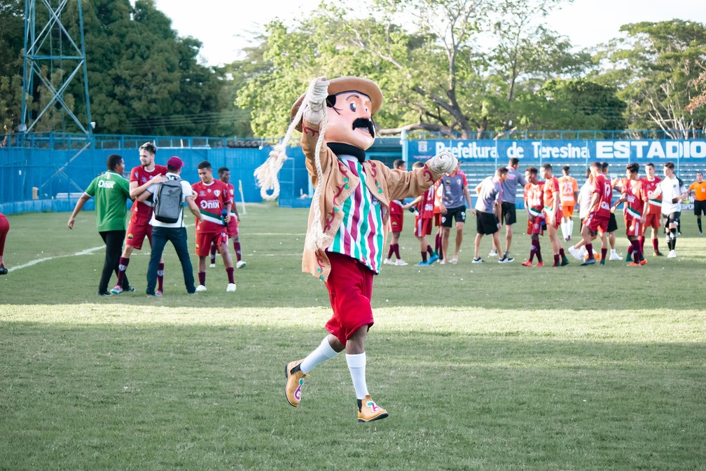 Mascote Fluminense-PI, Vaqueiro Belchior  Foto: Neyla do Rego Monteiro