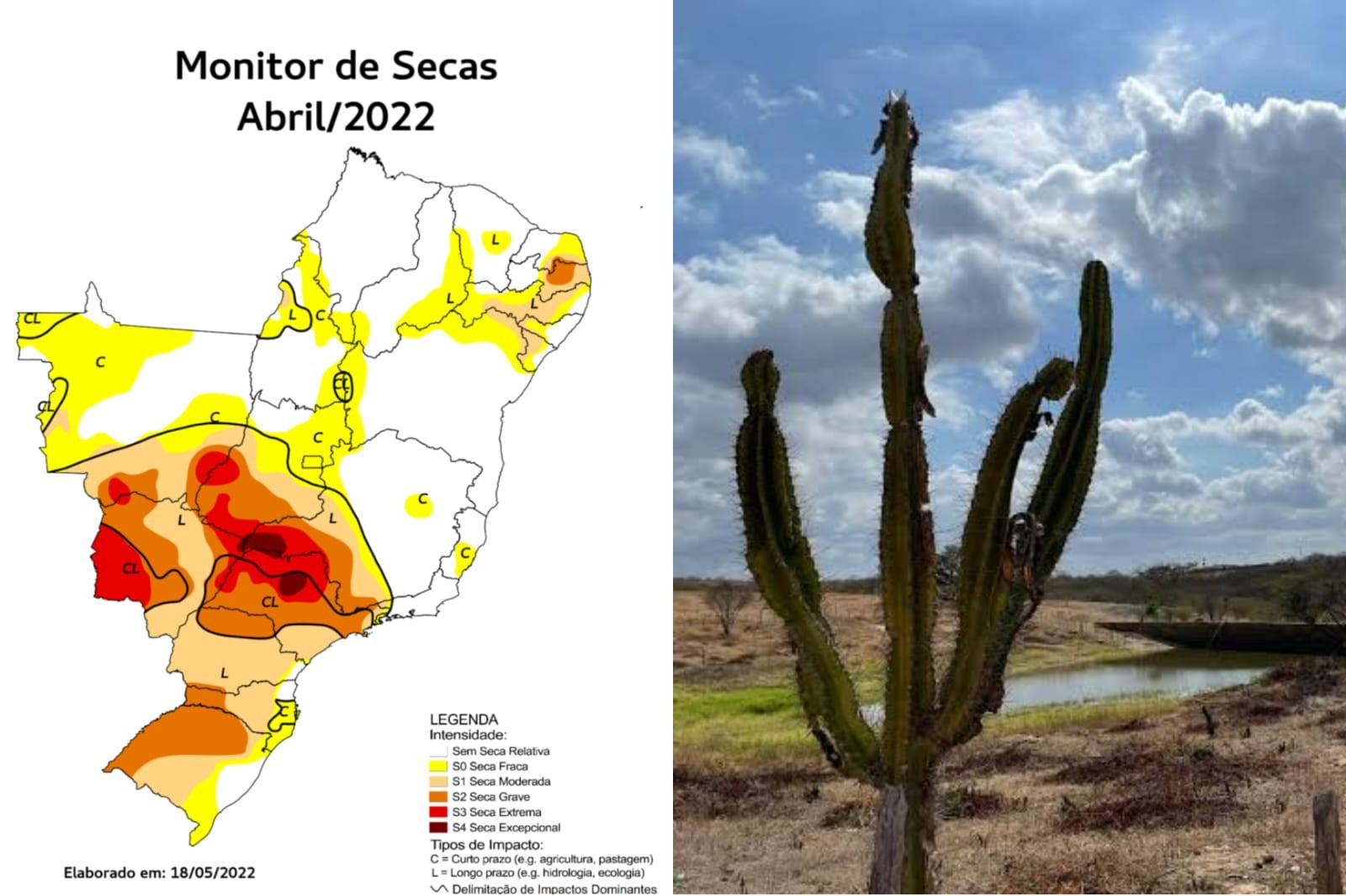 Ceará apresenta mais de 80% do território sem seca relativa, melhor resultado da série histórica