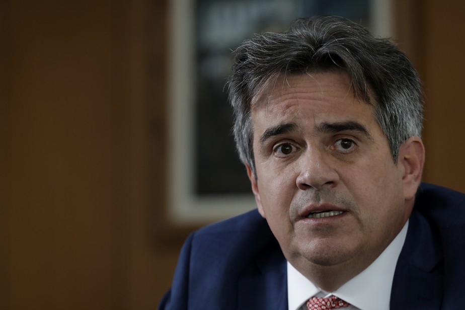 O ministro da Casa Civil, Ciro Nogueira, durante entrevista