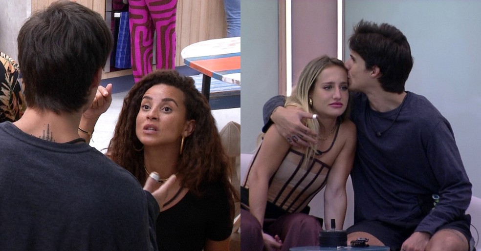 Clima fica tenso após a formação do segundo Paredão do BBB 23 — Foto: Globo