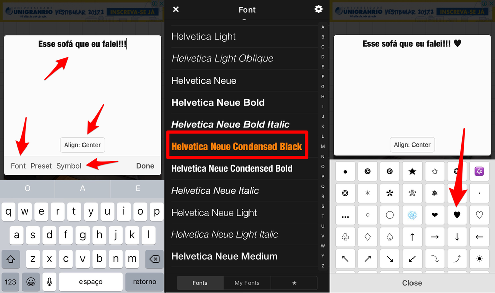 Como Colocar Textos Em Fotos No Celular Com O App Phonto Editores Techtudo