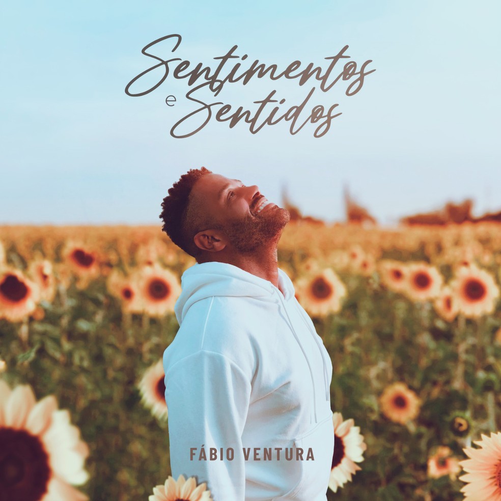 Capa do single 'Sentimentos e sentidos', de Fábio Ventura — Foto: Caio Bonicontro