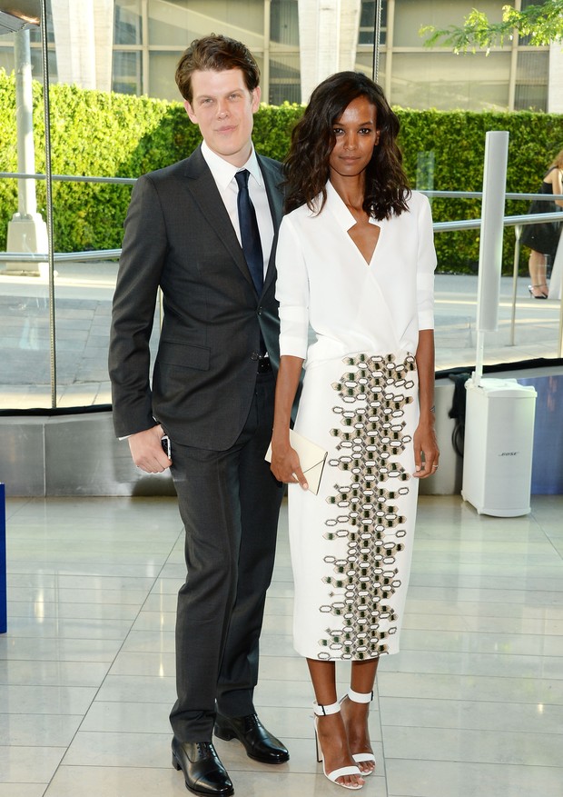 NEW YORK, NY - JUNE 02:  Designer Wes Gordon and model Liya Kebede attend the 2014 CFDA fashion awards at Alice Tully Hall, Lincoln Center on June 2, 2014 in New York City.  (Photo by Larry Busacca/Getty Images) (Foto: Getty Images)