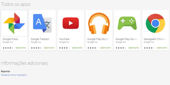 Google elimina alguns aplicativos do pacote obrigatório de apps do Android (Foto: Reprodução/Filipe Garrett)