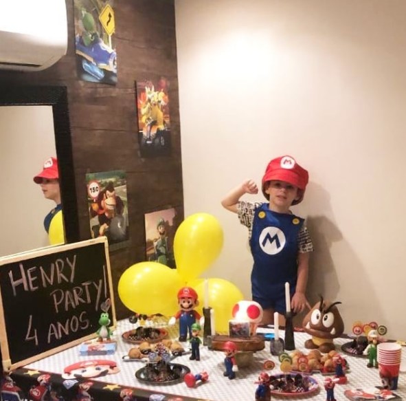 Pai fez homenagem a Henry no que dia em que menino completaria 5 anos (Foto: Reprodução/Instagram/Leniel Borel de Almeida Junior)