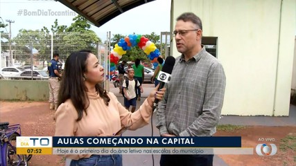 Ano letivo na rede municipal de Palmas começa nesta segunda-feira (5)