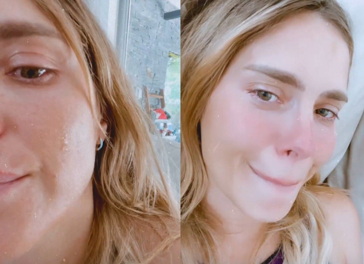 Carolina Dieckmann chora com cena de Laços de Família (Foto: Reprodução/Instagram)